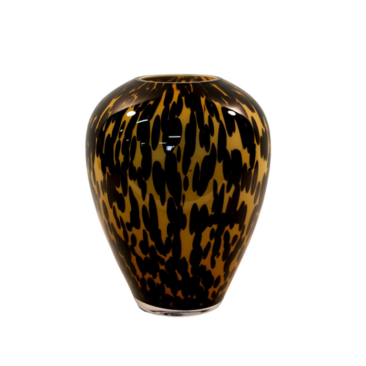 Leopard Vaas In Glas