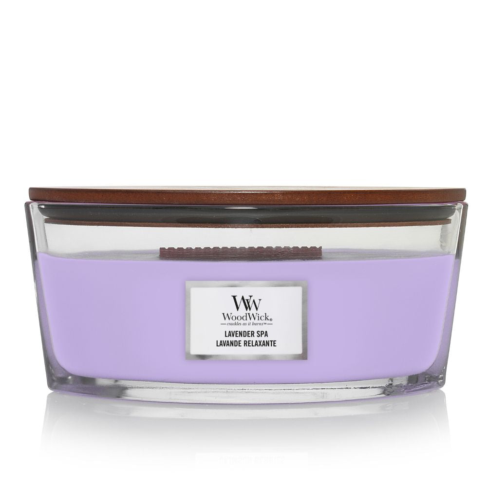 WoodWick Lavender Spa Geurkaars