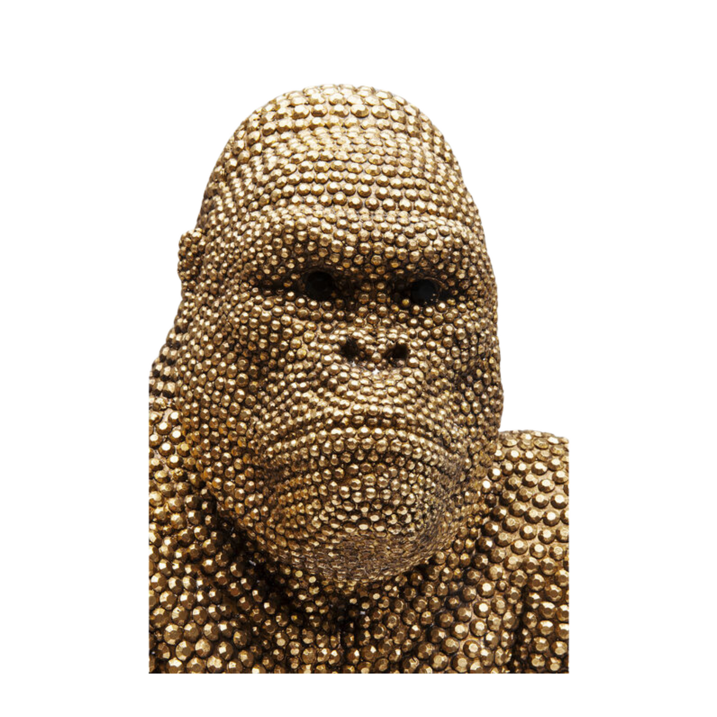 Beeld Gorilla Antiek Goud Large