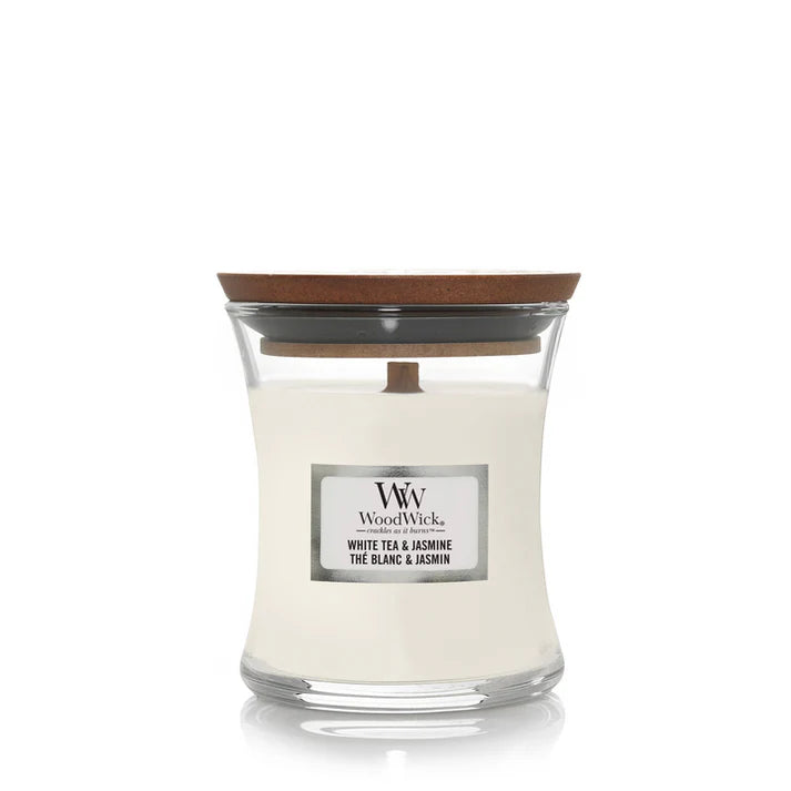 WoodWick White Tea &amp; Jasmine Scented Candle