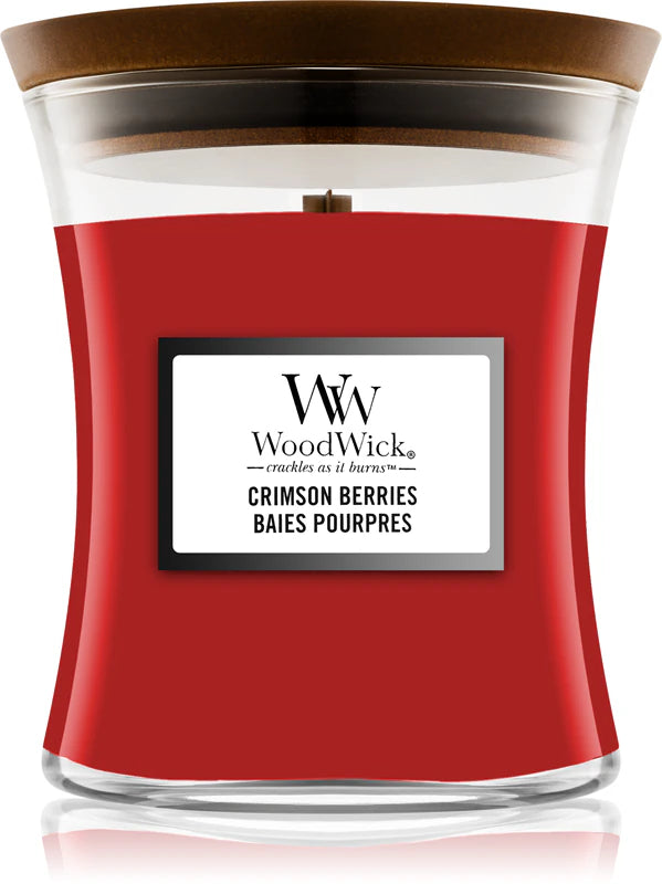 WoodWick Crimson Berries Geurkaars