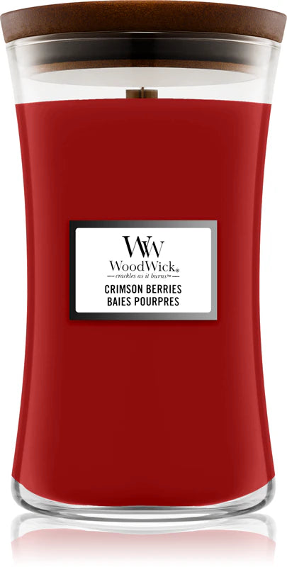 WoodWick Crimson Berries Geurkaars