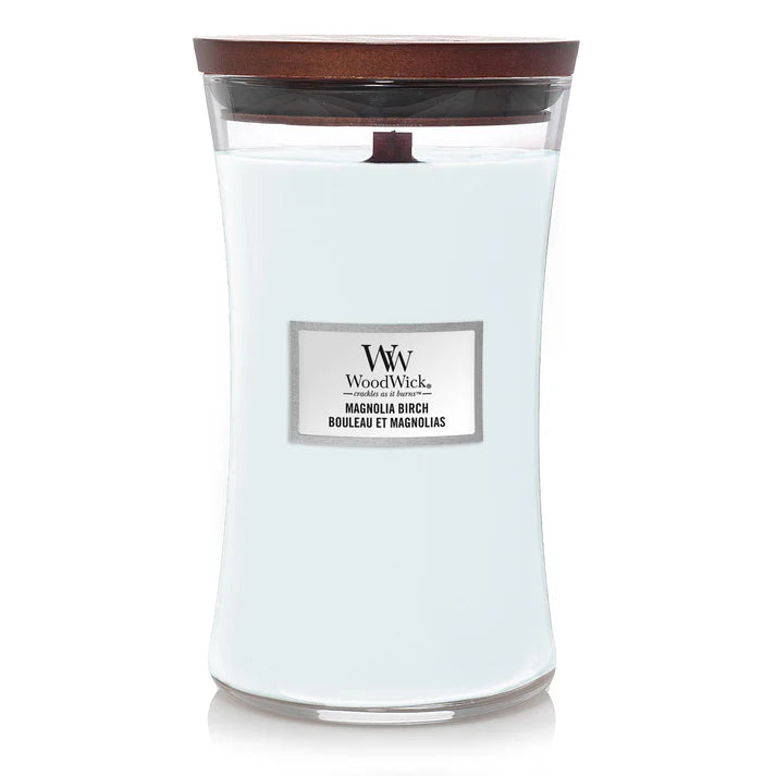 WoodWick Magnolia Birch Geurkaars