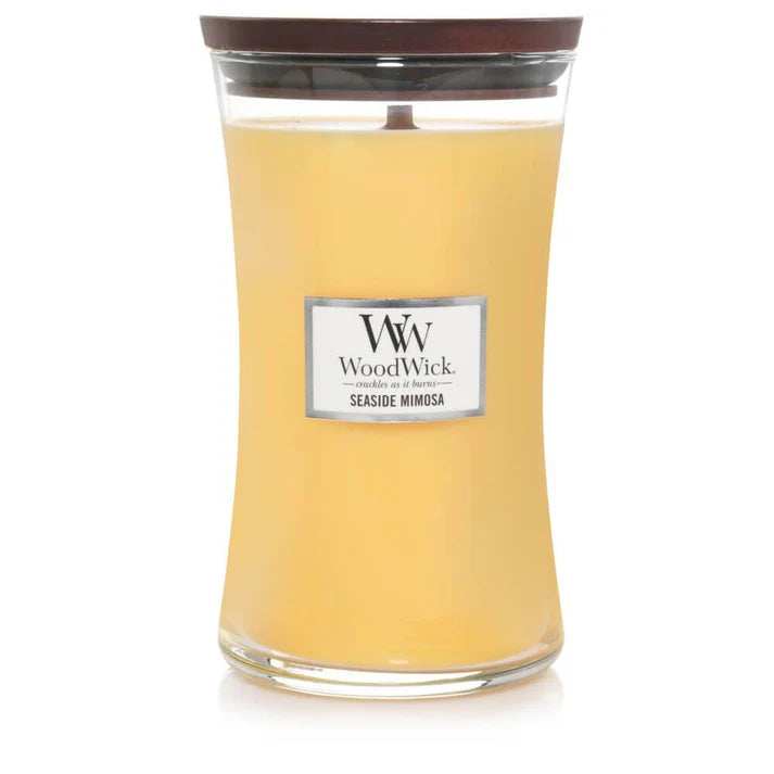 WoodWick Seaside Mimosa Scented Candle