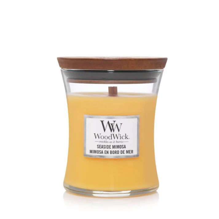 WoodWick Seaside Mimosa Scented Candle