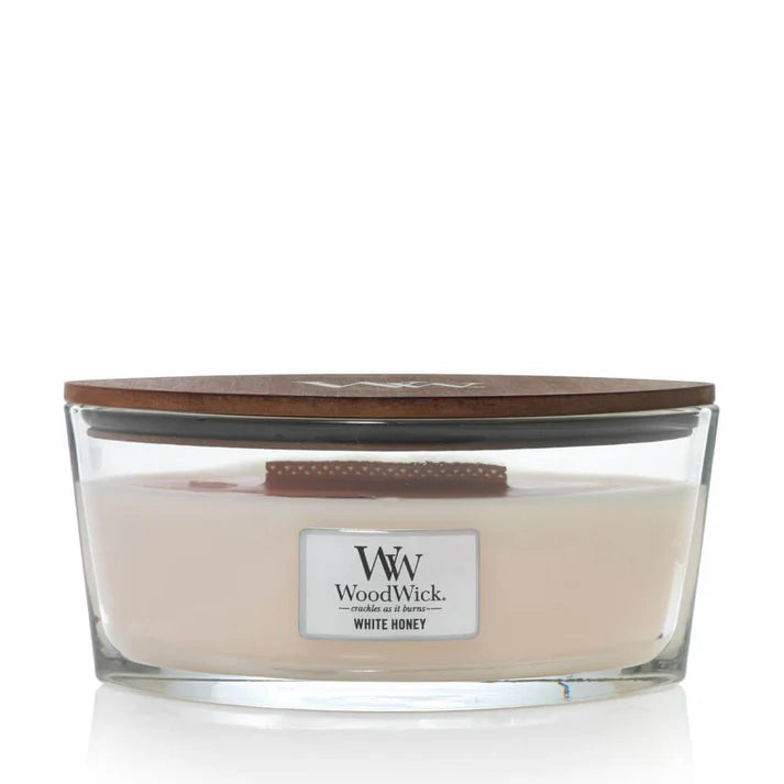 WoodWick White Honey Geurkaars