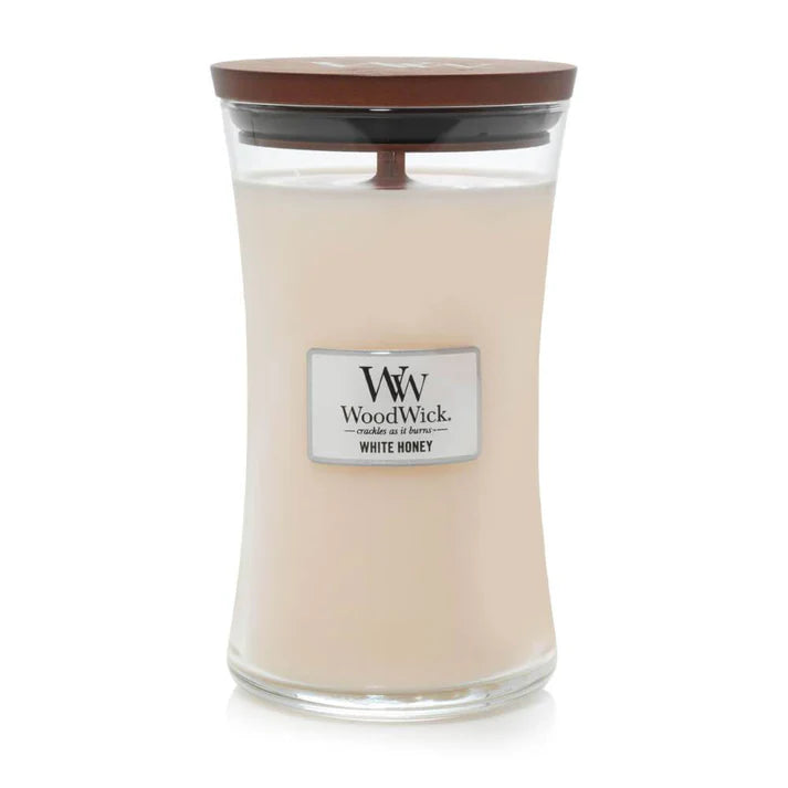 WoodWick White Honey Geurkaars