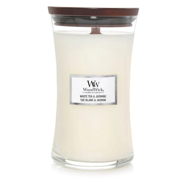 WoodWick White Tea &amp; Jasmine Scented Candle