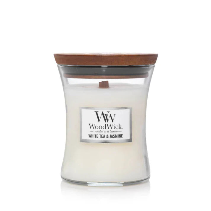 WoodWick White Tea &amp; Jasmine Scented Candle