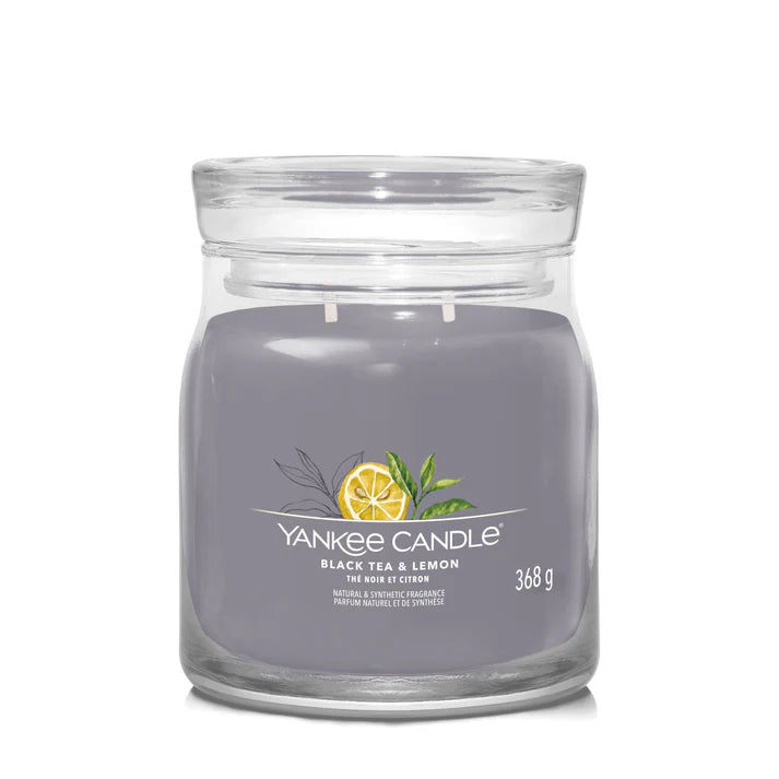 Yankee Candle Black Tea & Lemon Geurkaars