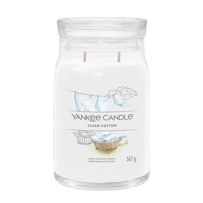 Yankee Candle Clean Cotton Geurkaars