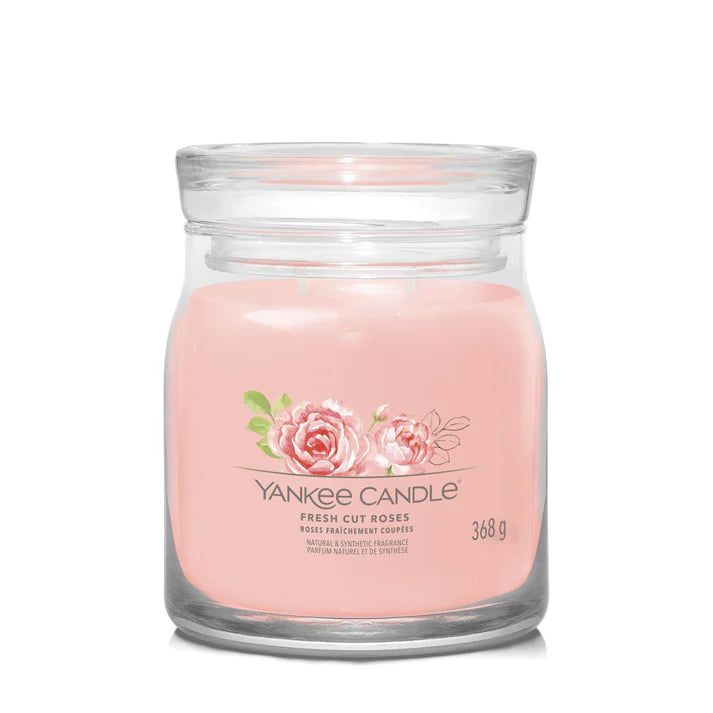 Yankee Candle Fresh Cut Roses Scented Candle