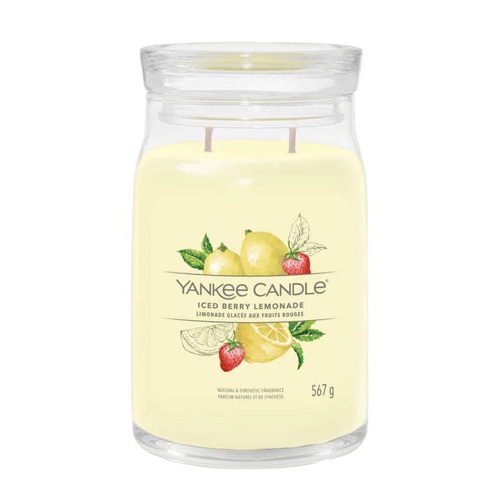 Yankee Candle Iced Berry Lemonade Geurkaars