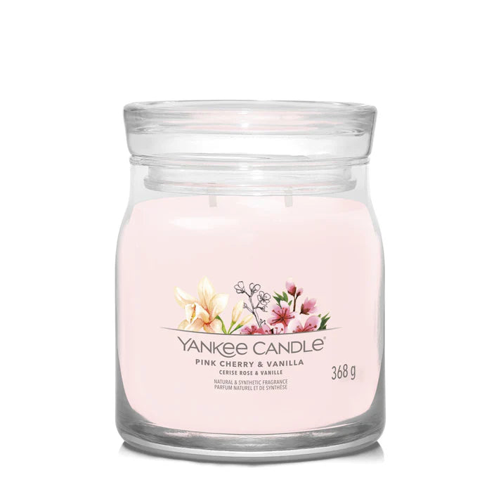 Yankee Candle Pink Cherry &amp; Vanilla Scented Candle