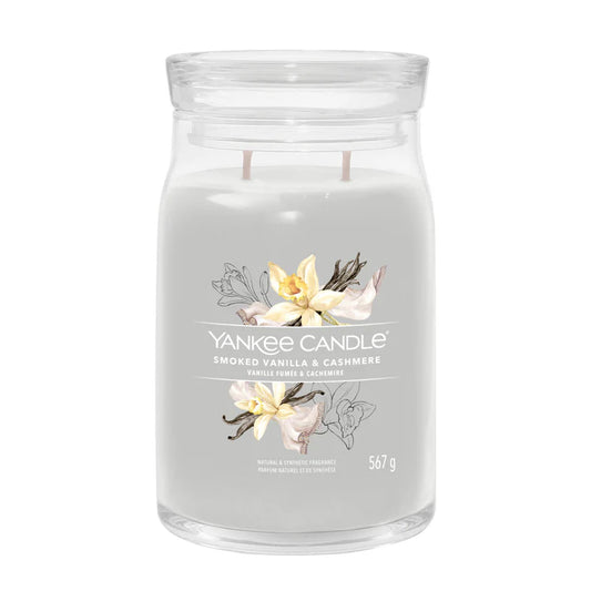 Yankee Candle Smoked Vanilla & Cashmere Geurkaars