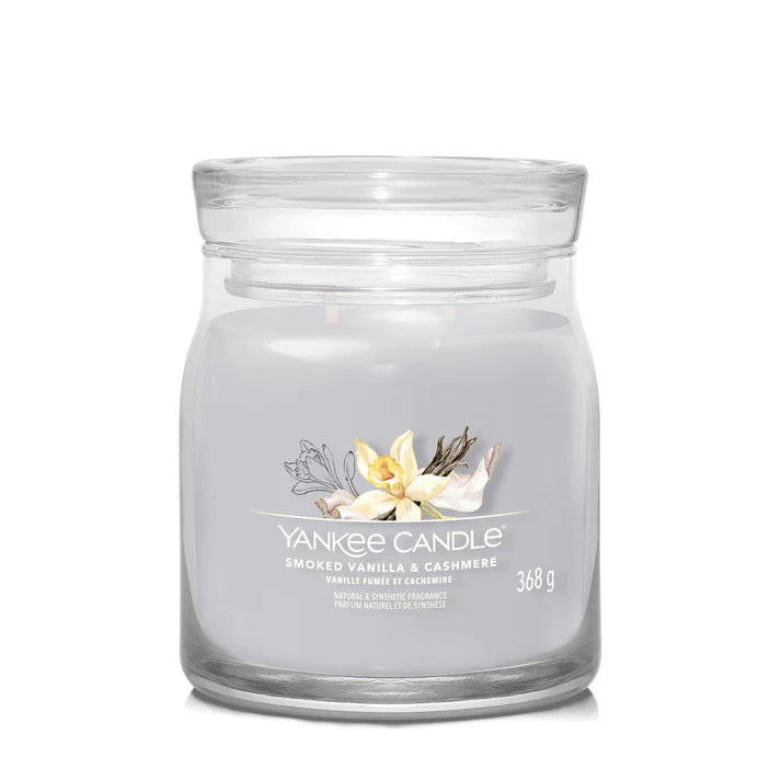 Yankee Candle Smoked Vanilla & Cashmere Geurkaars