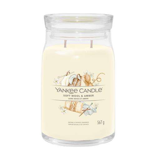 Yankee Candle Soft Wood &amp; Amber Scented Candle