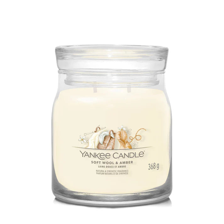 Yankee Candle Soft Wood &amp; Amber Scented Candle