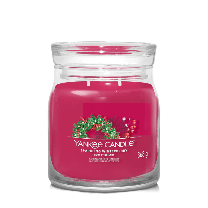 Yankee Candle Sparkling Winterberry Geurkaars